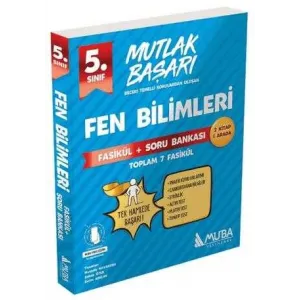 Muba Yayınları 2041 MB 5.Sınıf Fen Bilimleri Fasiküller+Soru Bankası
