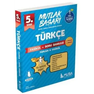 Muba Yayınları 2042 MB 5. Sınıf Türkçe Fasiküller+Soru Bankası