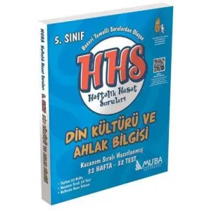 Muba Yayınları 5. Sınıf Din Kültürü Haftalık Hasat Soruları HHS