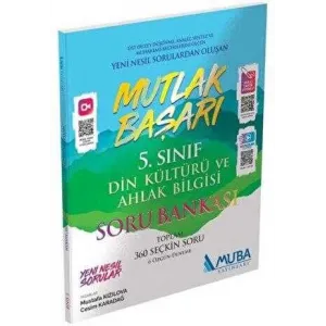 Muba Yayınları 5. Sınıf Mutlak Başarı Din Kültürü ve Ahlak Bilgisi Soru Bankası