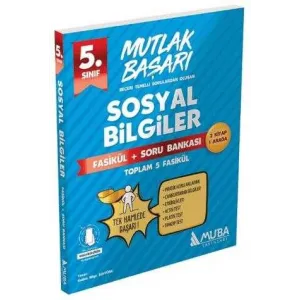 Muba Yayınları 5. Sınıf Sosyal Bilgiler Fasikül + Soru Bankası