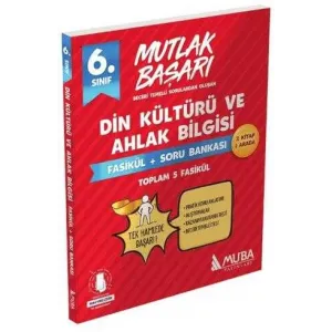 Muba Yayınları 6. Sınıf Din Kültürü ve Ahlak Bilgisi Fasikül + Soru Bankası