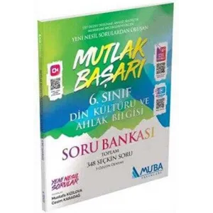 Muba Yayınları 6. Sınıf Din Kültürü ve Ahlak Bilgisi Mutlak Başarı Soru Bankası