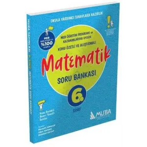 Muba Yayınları 6. Sınıf Matematik Soru Bankası