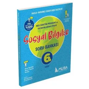 Muba Yayınları 6. Sınıf Sosyal Bilgiler Soru Bankası
