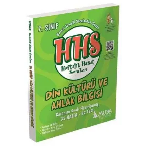 Muba Yayınları 7. Sınıf Din Kültürü Haftalık Hasat Soruları HHS