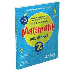 Muba Yayınları 7. Sınıf Matematik Soru Bankası
