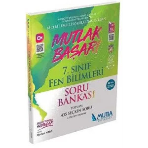 Muba Yayınları 7. Sınıf Mutlak Başarı Fen Bilimleri Soru Bankası