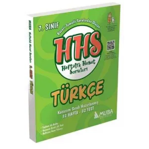 Muba Yayınları 7. Sınıf Türkçe Haftalık Hasat Soruları HHS