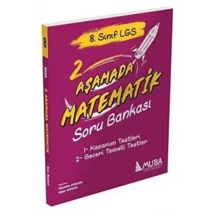 Muba Yayınları 8. Sınıf 2 Aşamada Matematik Soru Bankası Muba Yayınları