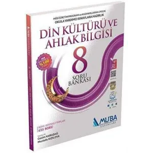 Muba Yayınları 8. Sınıf Din Kültürü ve Ahlak Bilgisi Soru Bankası