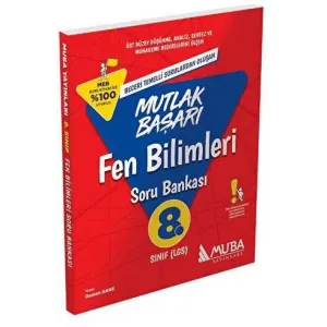Muba Yayınları 8. Sınıf LGS Mutlak Başarı Fen Bilimleri Soru Bankası Muba Yayınları