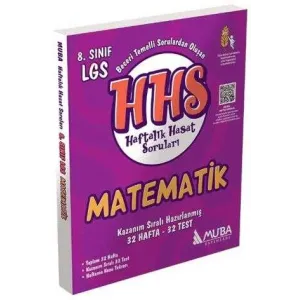 Muba Yayınları 8. Sınıf Matematik Haftalık Hasat Soruları