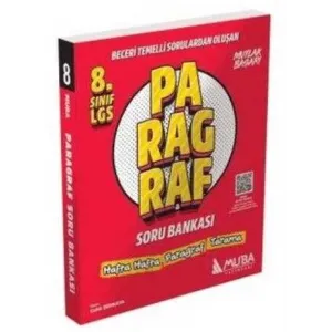 Muba Yayınları 8. Sınıf Paragraf Soru Bankası