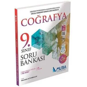 Muba Yayınları 9. Sınıf Coğrafya Soru Bankası