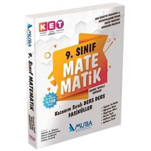 Muba Yayınları 9. Sınıf KET Serisi Matematik Defter ve Kitap - 1407