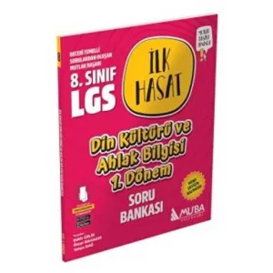Muba Yayınları LGS Din Kültürü ve Ahlak Bilgisi İlk Hasat Soru Bankası 1.Dönem Muba Yayınları