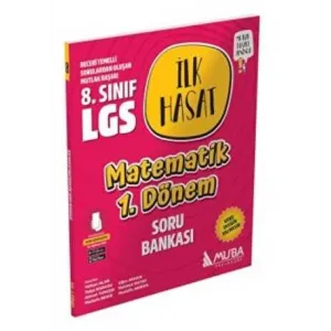 Muba Yayınları LGS Matematik İlk Hasat Soru Bankası 1.Dönem Muba Yayınları