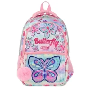 Muggle Mu-9036 Butterfly Koleksiyonu İlkokul Çantası