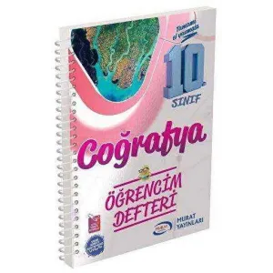 Murat Yayınları 10. Sınıf Coğrafya Öğrencim Defteri