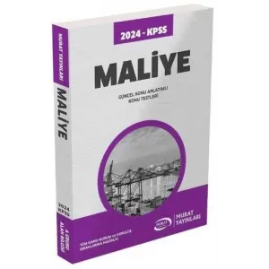 Murat Yayınları 2024 KPSS Maliye Konu Anlatımı