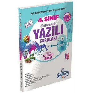 Murat Yayınları 4. Sınıf Tüm Dersler Öğretmenimin Yazılı Soruları