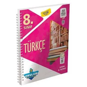 Murat Yayınları 8. Sınıf Türkçe Okulum Akıllı Defter