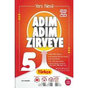 Newton Yayınları 5. Sınıf Adım Adım Zirveye Türkçe Soru Bankası