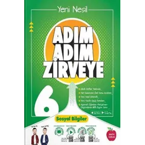 Newton Yayınları 6. Sınıf Adım Adım Zirveye Sosyal Bilgiler Soru Bankası