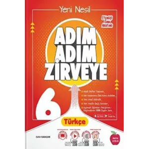 Newton Yayınları 6. Sınıf Adım Adım Zirveye Türkçe Soru Bankası