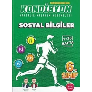 Newton Yayınları 6. Sınıf Sosyal Bilgiler Kondisyon Haftalık Kazanım Deneme