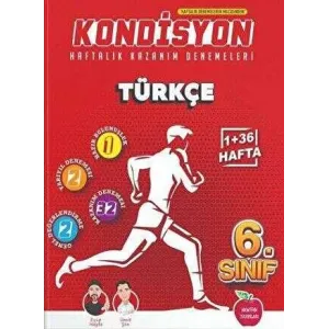 Newton Yayınları 6. Sınıf Türkçe Kondisyon Haftalık Kazanım Deneme