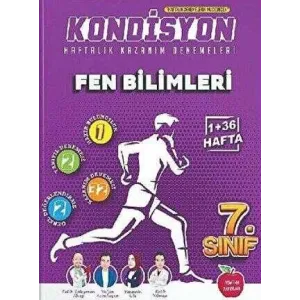 Newton Yayınları 7. Sınıf Fen Bilimleri Kondisyon Haftalık Kazanım Deneme
