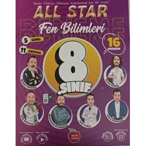 Newton Yayınları 8. Sınıf All Star Fen Bilimleri 16 Deneme