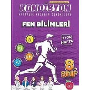 Newton Yayınları 8. Sınıf Fen Bilimleri Kondisyon Haftalık Kazanım Deneme