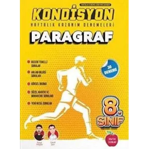 Newton Yayınları 8. Sınıf Paragraf Kondisyon Haftalık Kazanım Denemeleri
