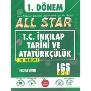 Newton Yayınları LGS İnkılap Tarihi 1. Dönem 10 Deneme Sınavı