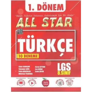 Newton Yayınları LGS Türkçe 1. Dönem 10 Deneme Sınavı