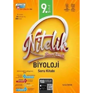 Nitelik Yayınları 9. Sınıf Beceri Temelli Biyoloji Soru Kitabı