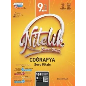Nitelik Yayınları 9. Sınıf Beceri Temelli Coğrafya Soru Kitabı