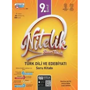 Nitelik Yayınları 9. Sınıf Beceri Temelli Türk Dili ve Edebiyatı Soru Kitabı