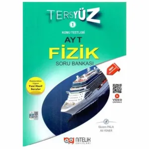 Nitelik Yayınları AYT Fizik Tersyüz Soru Bankası