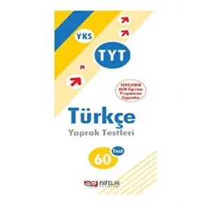 Nitelik Yayınları Nitelik Yaprak Test YKS TYT Türkçe