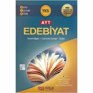 Nitelik Yayınları Nitelik YKS AYT Edebiyat Ders İşleme Kitabı