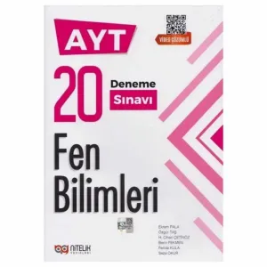 Nitelik Yayınları Nitelik YKS AYT Fen Bilimleri 20 Deneme Sınavı Video Çözümlü