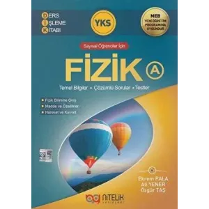 Nitelik Yayınları Nitelik YKS TT AYT Fizik A Ders İşleme Kitabı
