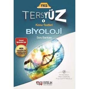 Nitelik Yayınları Nitelik YKS TYT AYT Biyoloji Tersyüz Soru Bankası
