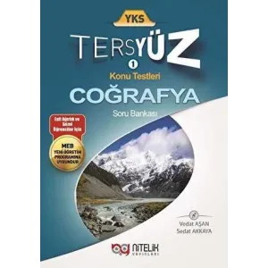 Nitelik Yayınları Nitelik YKS TYT AYT Coğrafya Tersyüz Soru Bankası