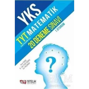Nitelik Yayınları Nitelik YKS TYT Matematik 20 Deneme 1.Oturum