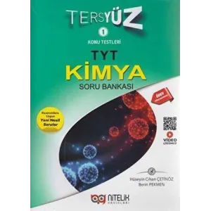 Nitelik Yayınları TYT Kimya Tersyüz Soru Kitabı
